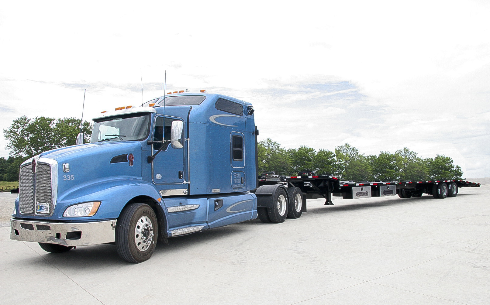 53’ Air Ride Step Deck - Shipshe Trailers