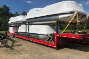 53’ Double Drop Marine Trailer